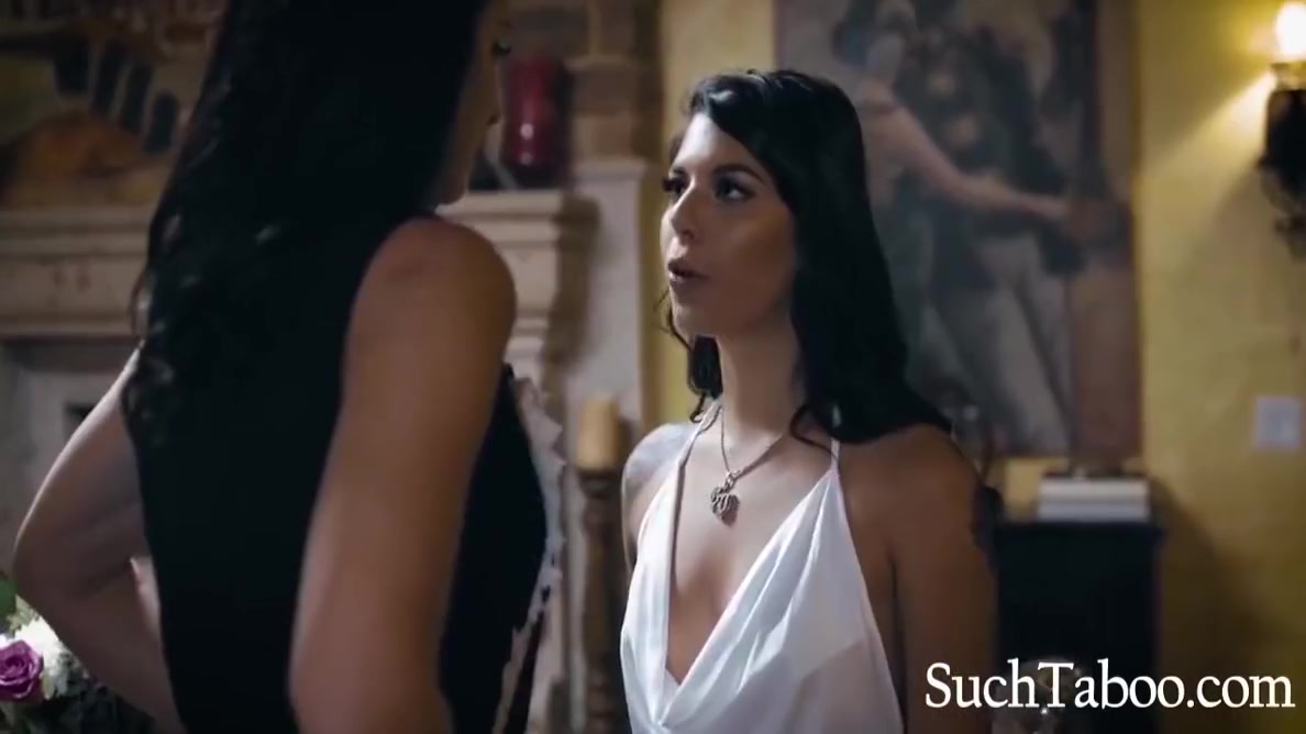 Step daughter On Display With Step mom Lesbians, London River And Gina Valentina