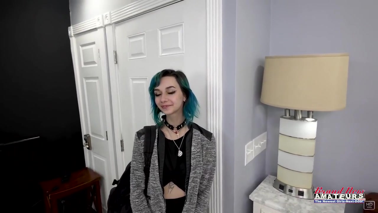 Blue Haired Inara Gets Pussy And Ass Fucked After Giving A Blowjob!
