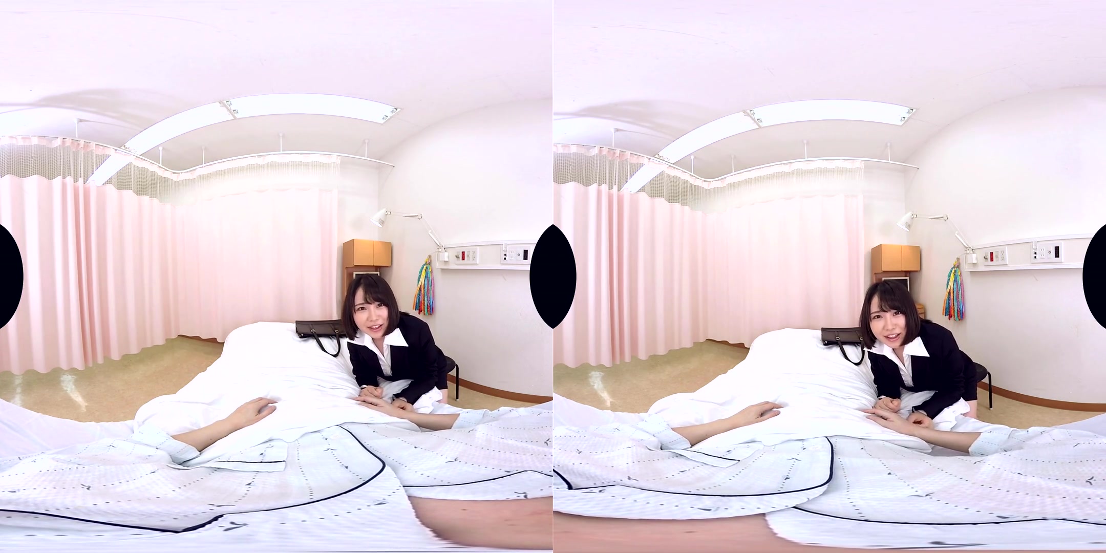 Visited by the Young OL in the Hospital 1 - Asian teen 18+ Hospital Fuck