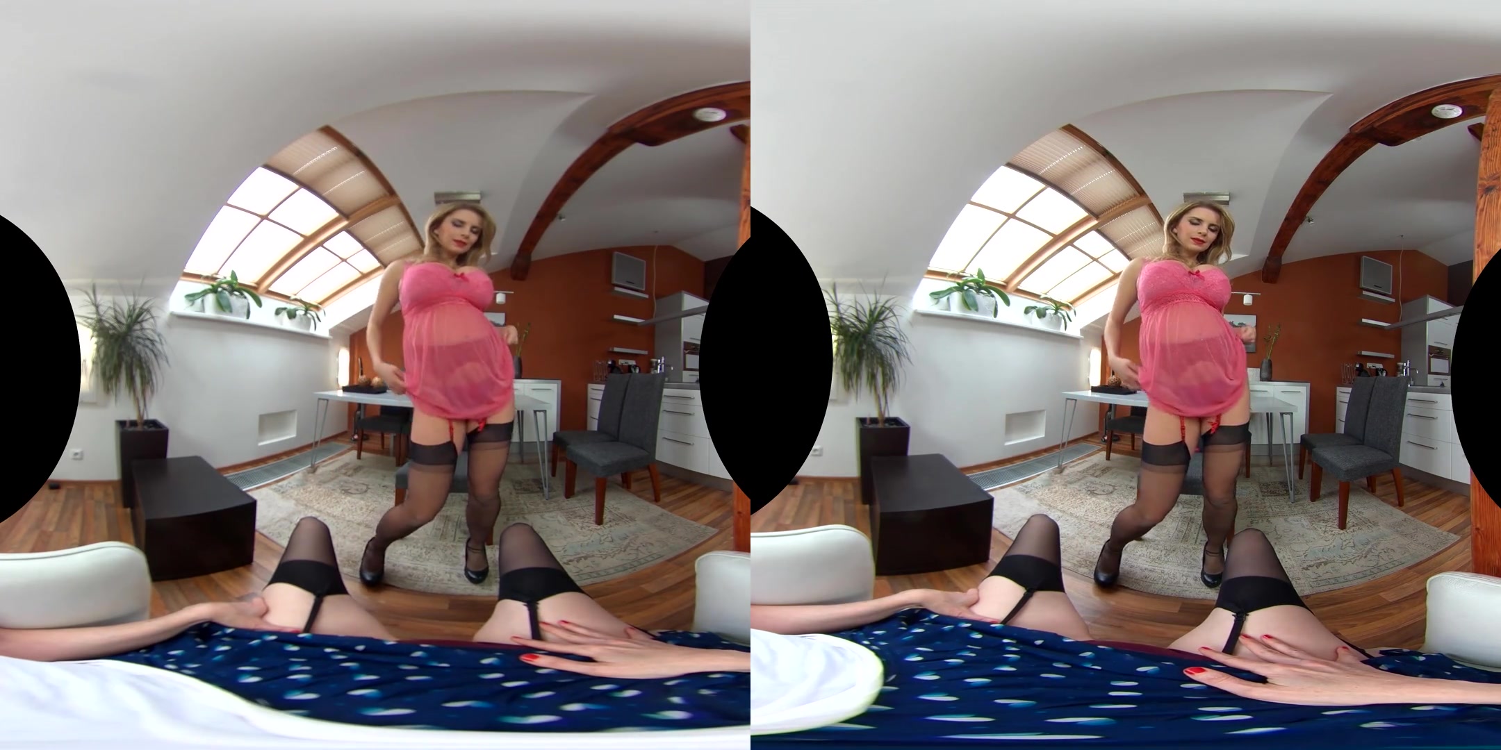 Katerina Hartlova in Pregnant In Panties - StockingsVR