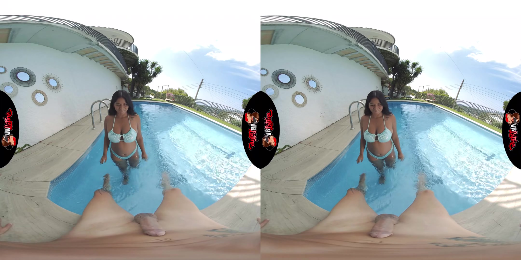 Poolside Passion - VRLatina