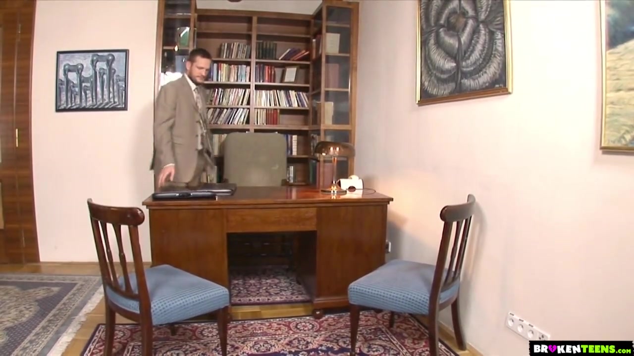 Principal Punishes Petite teen 18+ students 18+