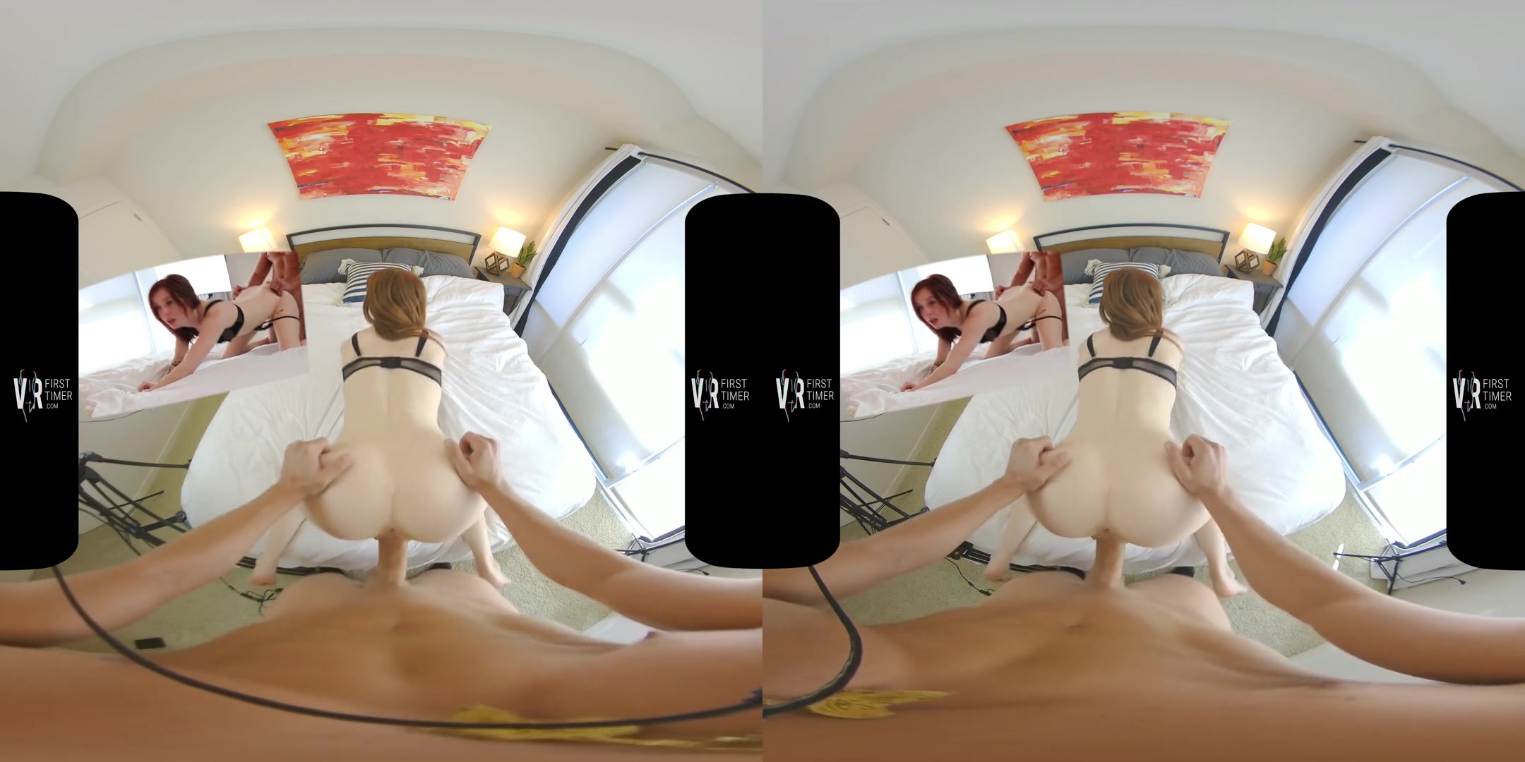 Madi Collins First Time VR Scene