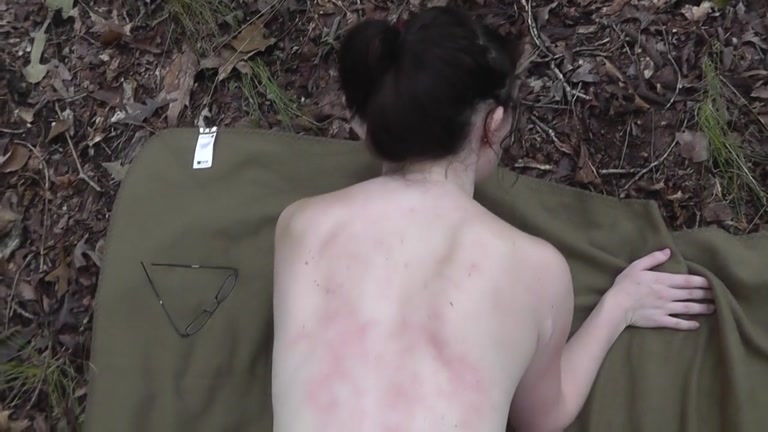 Drilled and Cum discharged his girlfriend in the forest