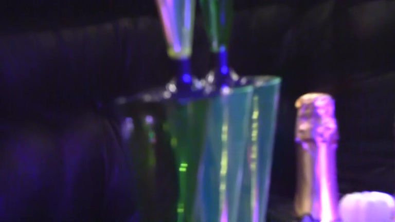 sex striptease party in the club
