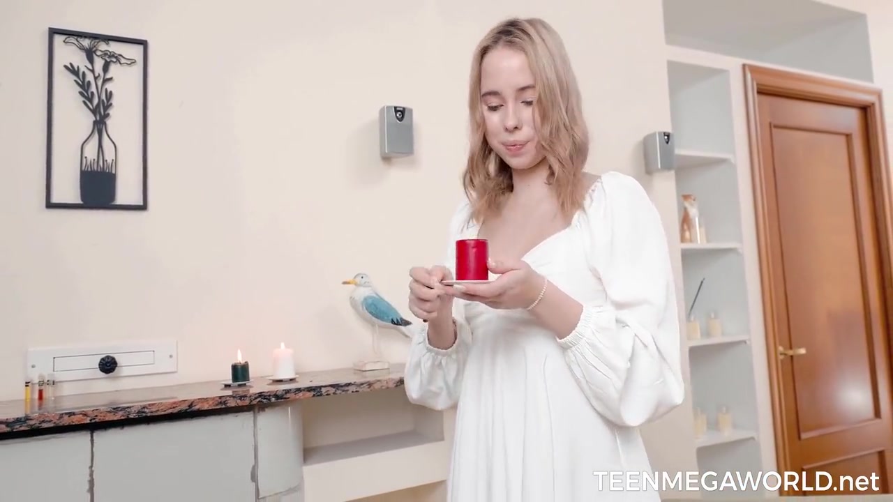 Relaxing With A Toy Inside With Angel S