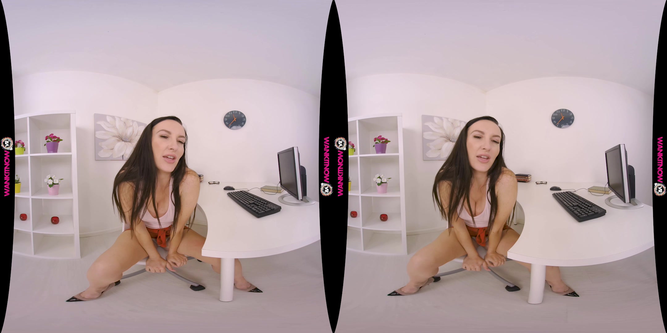 Wank For Work featuring Sophia Smith - WankitNowVR