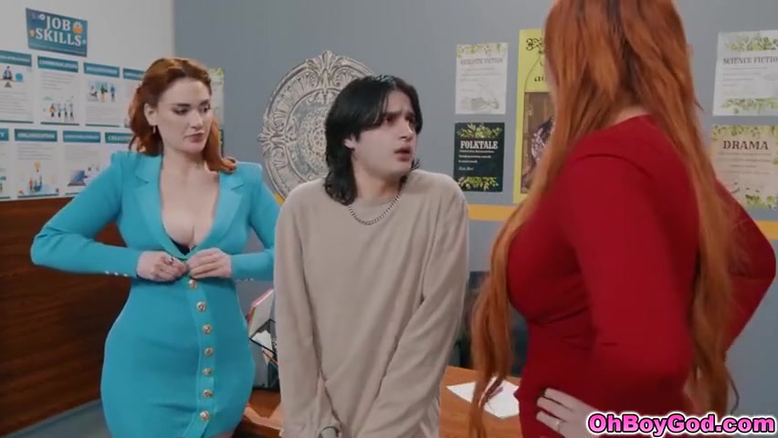Lauren Phillips - Stepsons Threesome With Stepmom And Teacher
