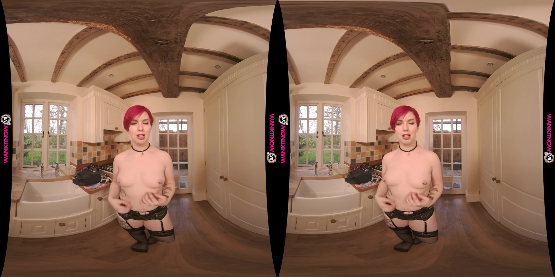 Rock Hard Housemate - Lingerie JOI Fingering - SexLikeReal
