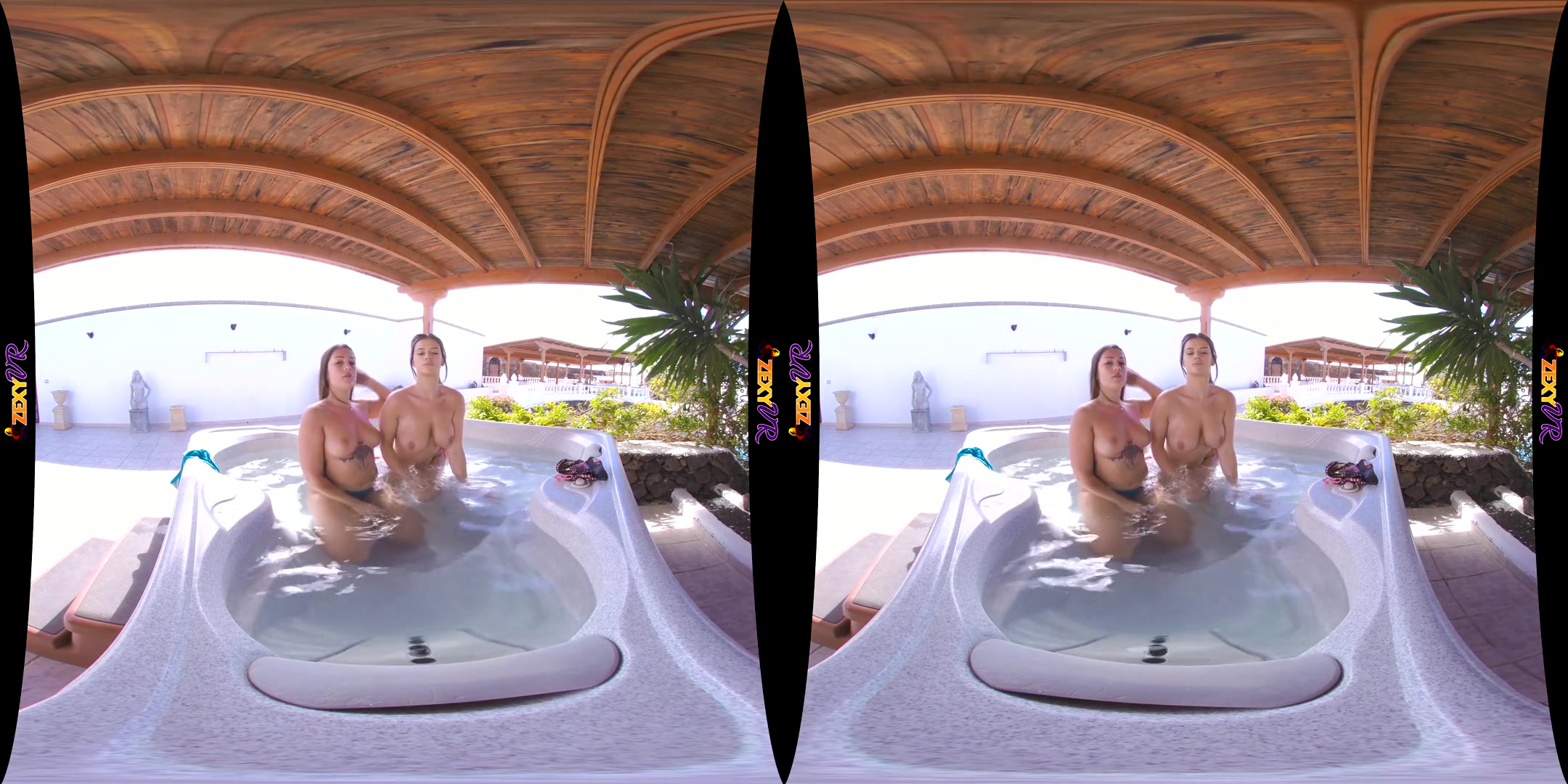 Hot Tub Beauties - SexLikeReal