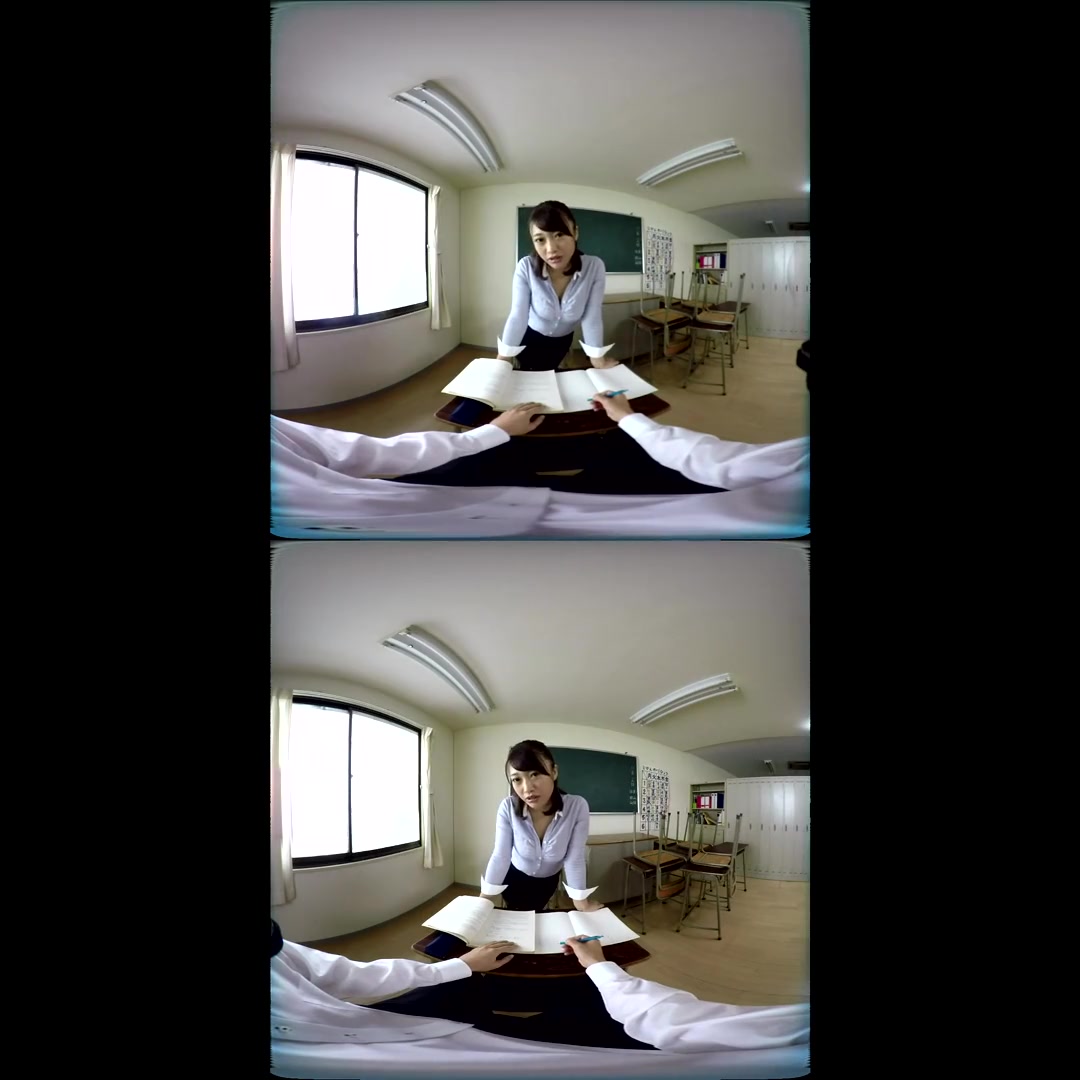Madoka Kouno in Madoka Kouno Busty Teacher Gives Me a Titjob - WAAPVR