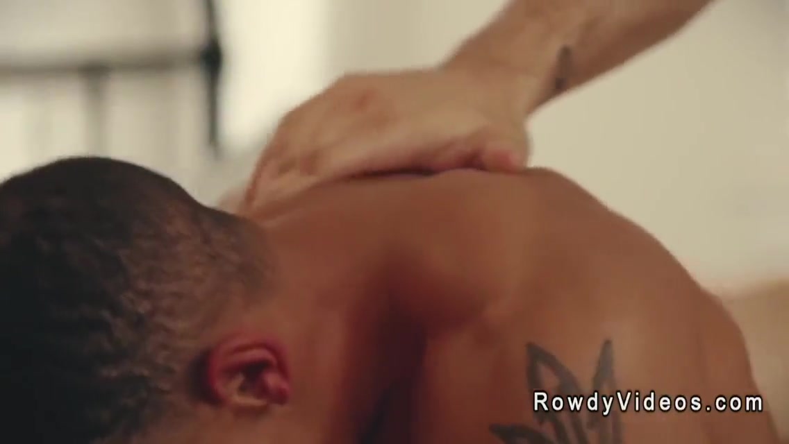 Andrew Miller In Gay Cowboy Anal Fucks Muscle Black Man At The Conversion Camp 6 Min