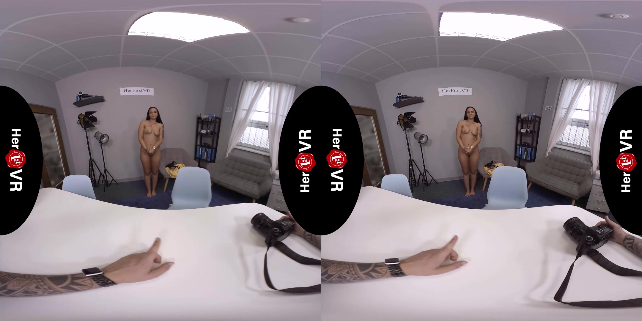 Jennifer Mendez - VR Casting; Amateur Latina Big Tits and Wet Pussy