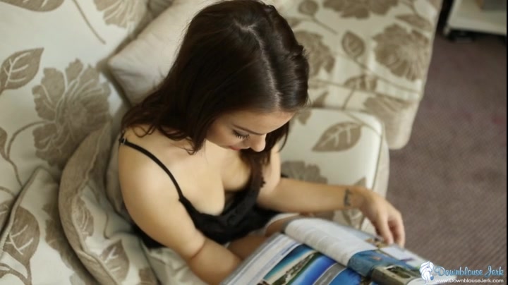 Emma in You Need To Wank - DownblouseJerk