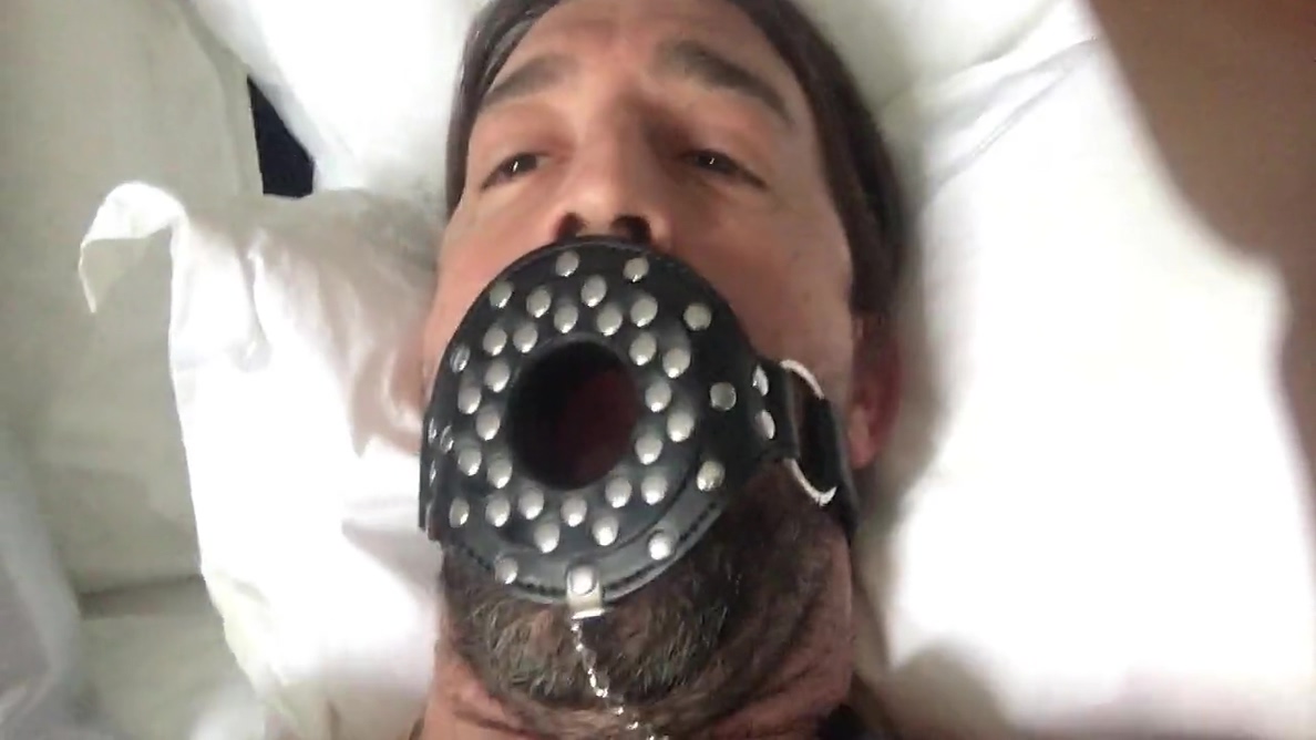Milked At Length With Gag And Cum Swallowing