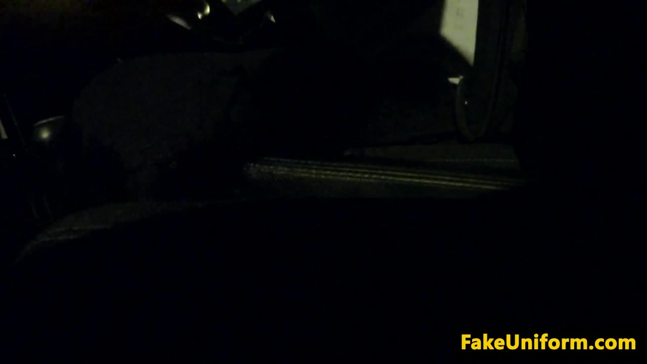 dicksucking british sweetie facialized by officer