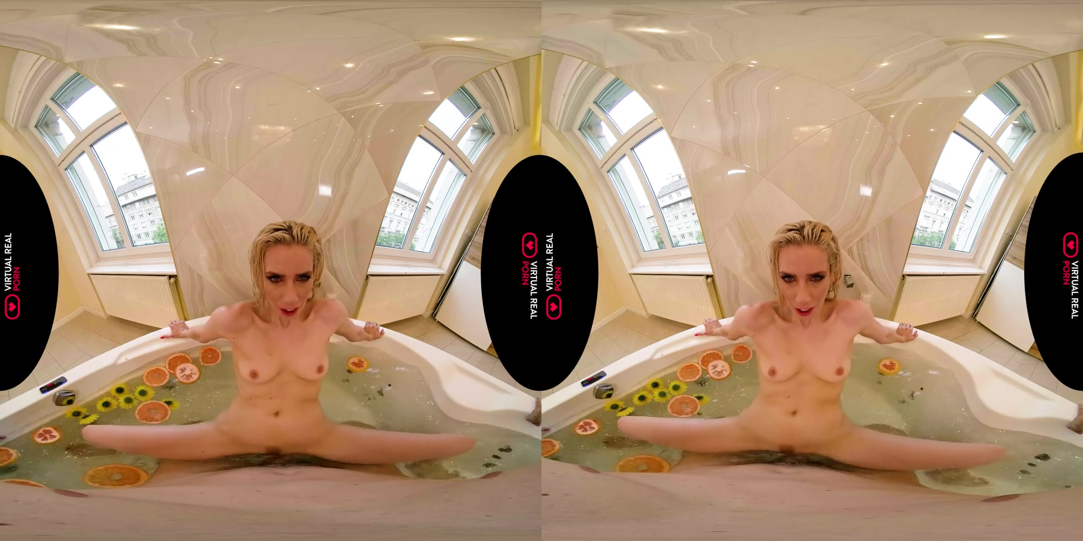 Citrus Bath - Gorgeous Babe in the Water With You