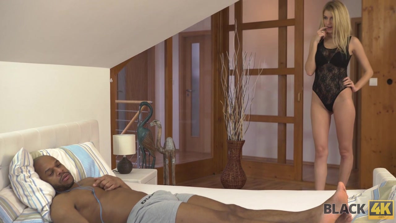 BLACK4K. Super-hot black on white sex scene happened at SPA hotel