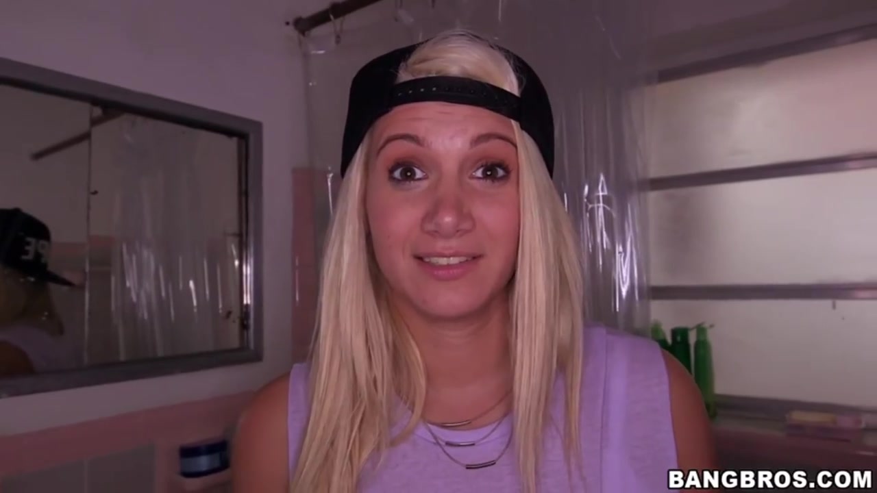 Blondie first black cock