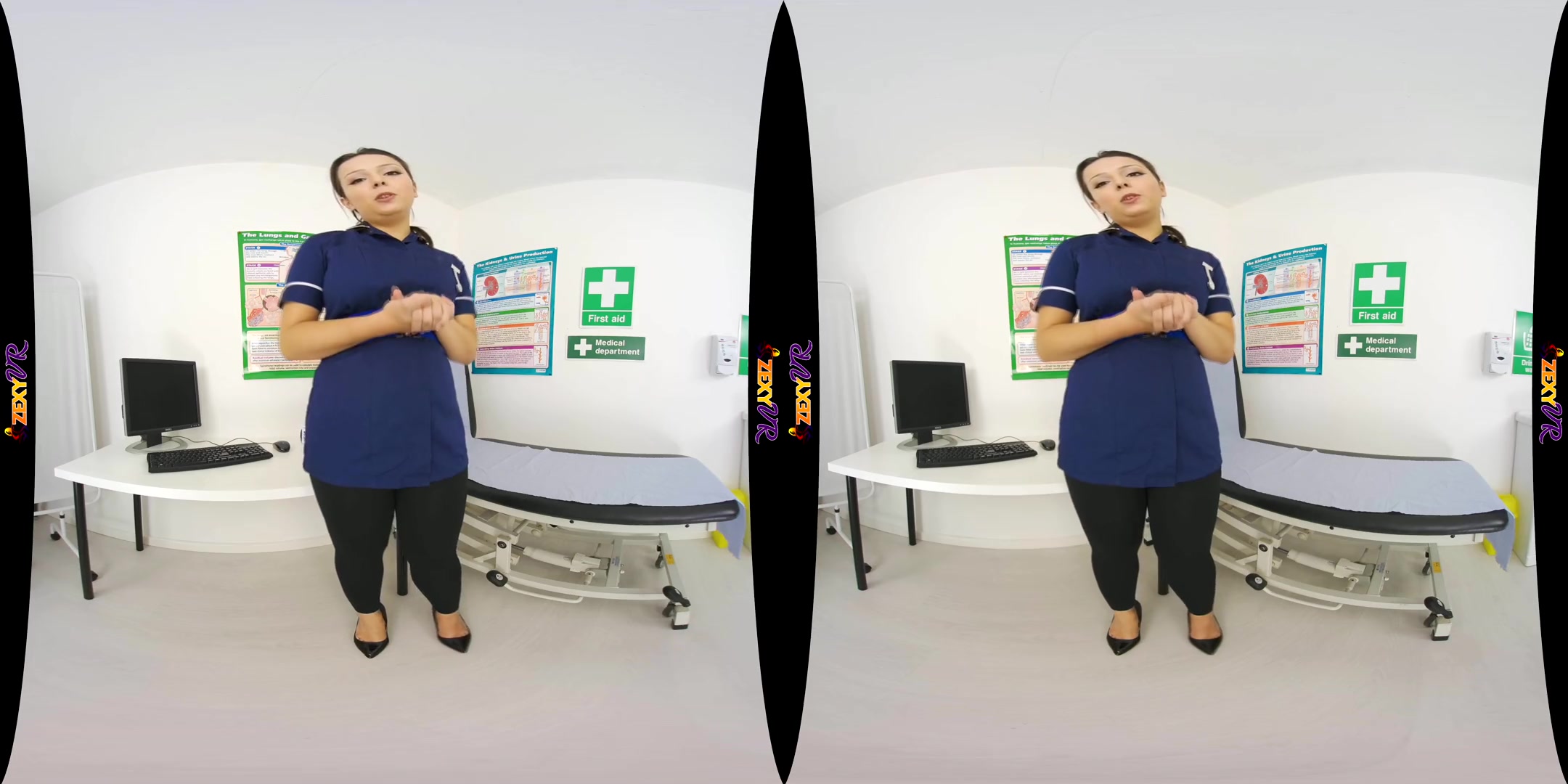 Alice Katz in Examine My Uniform - ZexyVR