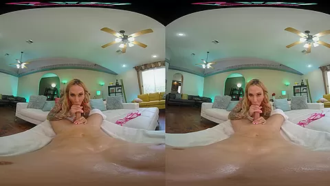 Next Level Service - Huge Tits Pornstar Sarah Jessie POV VR