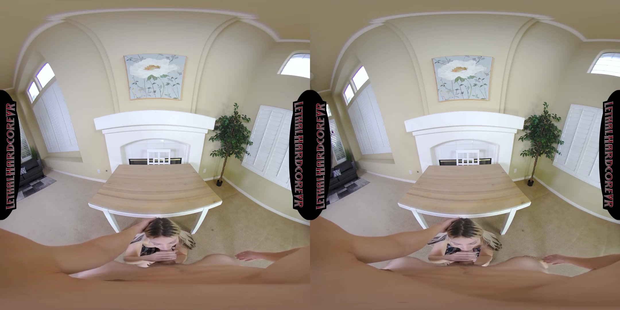 18 Year Old Britt Needs Training - Blonde Petite Teen Fucks Huge Cock POV