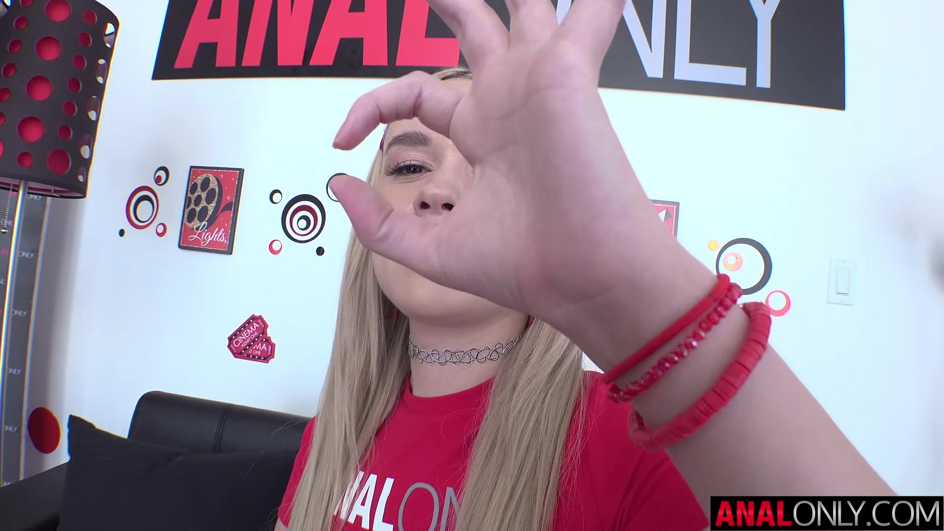 ANAL ONLY A cock for Khloe Kingsley's ass
