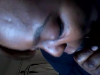 Ebony girlfriend can't live a day without my schlong