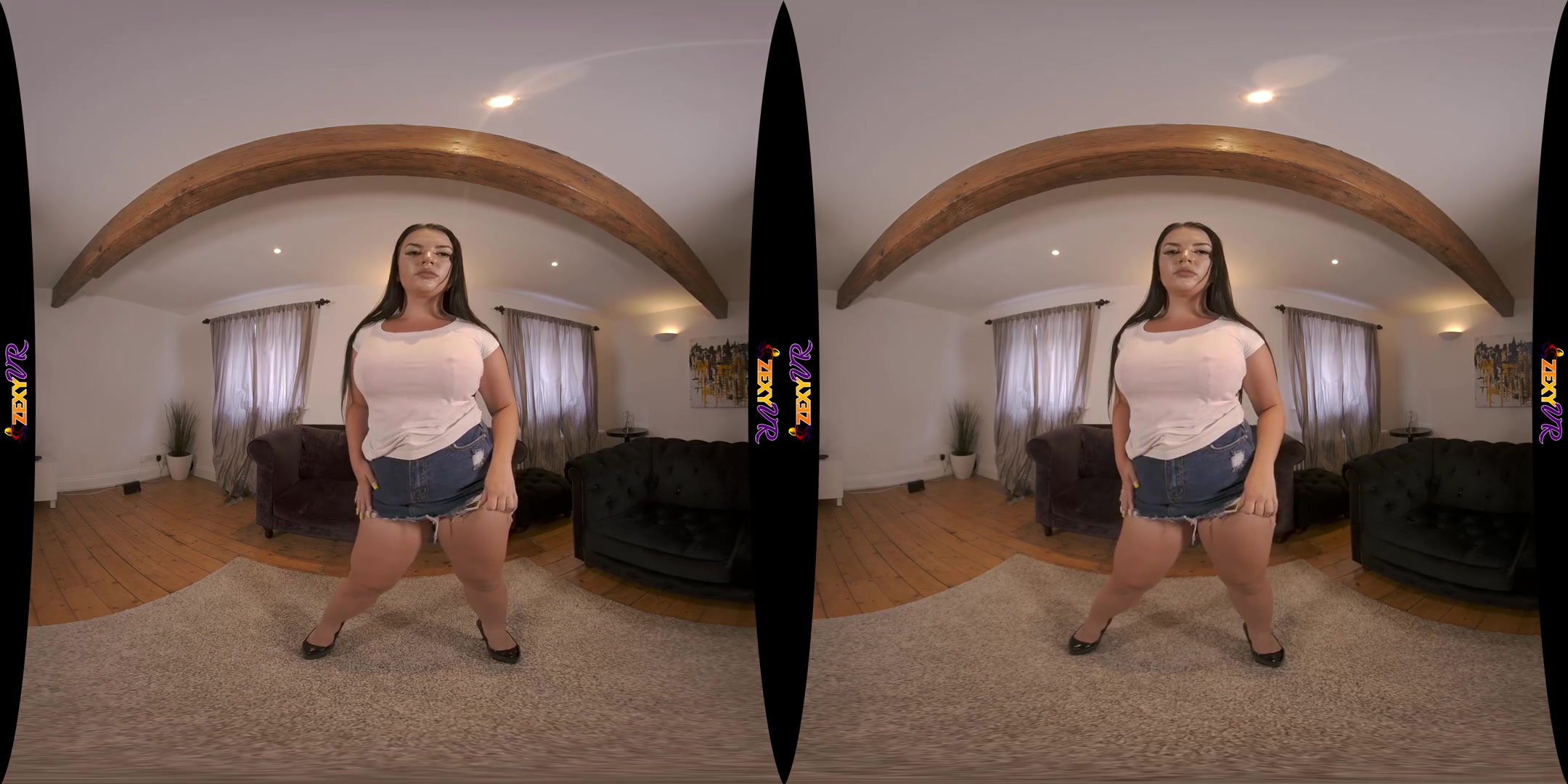 Perfect In Pink - Big Tits Latina Solo Striptease