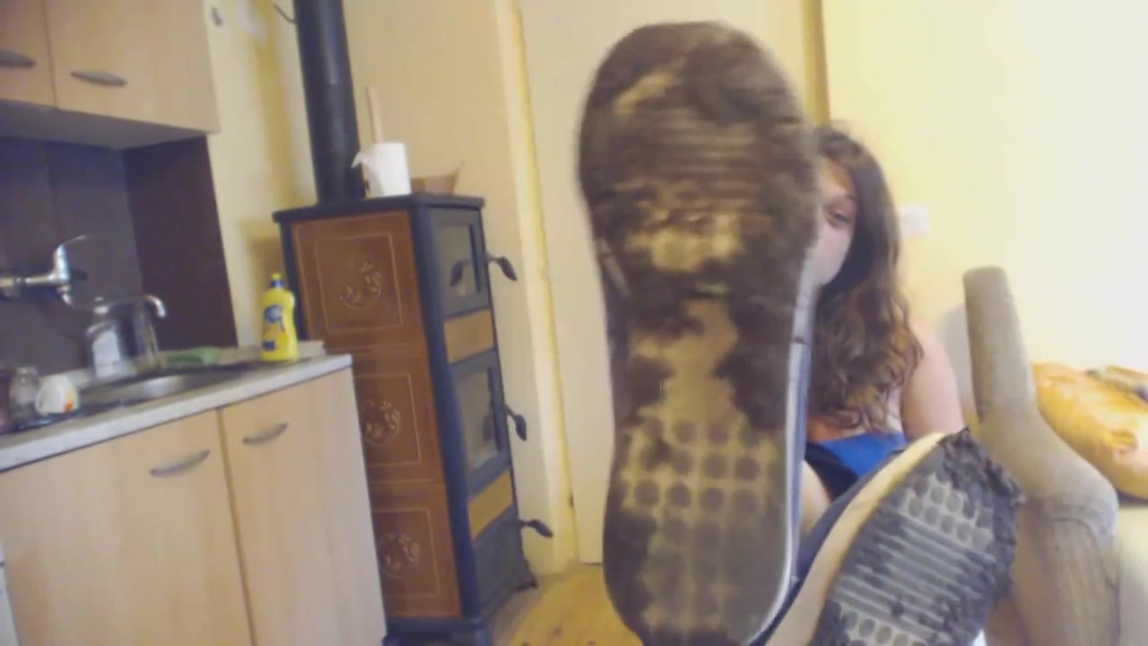 teen 18+ goddess wants you to clean her dirty sneakers by Foot Girls