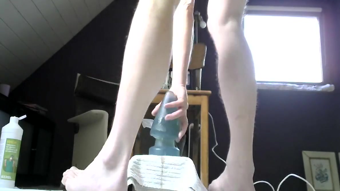 Stretching With Latex Panties