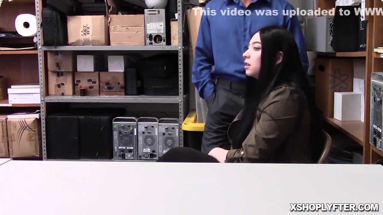Officer Romps Sweet Pussy Hard From Behi - Amilia Onyx