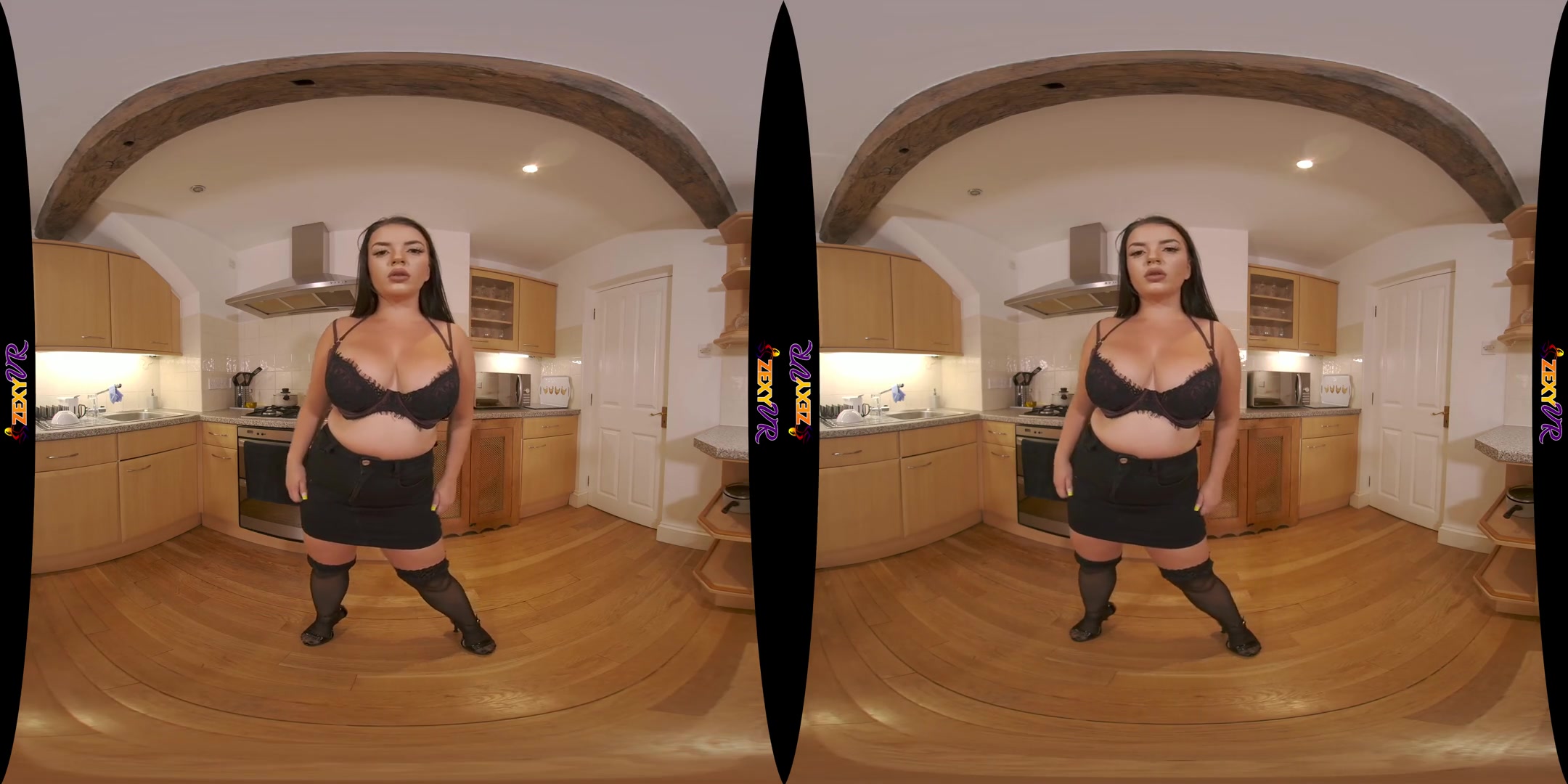 Pay Me Attention - Voluptuous Big Tits Babe Striptease