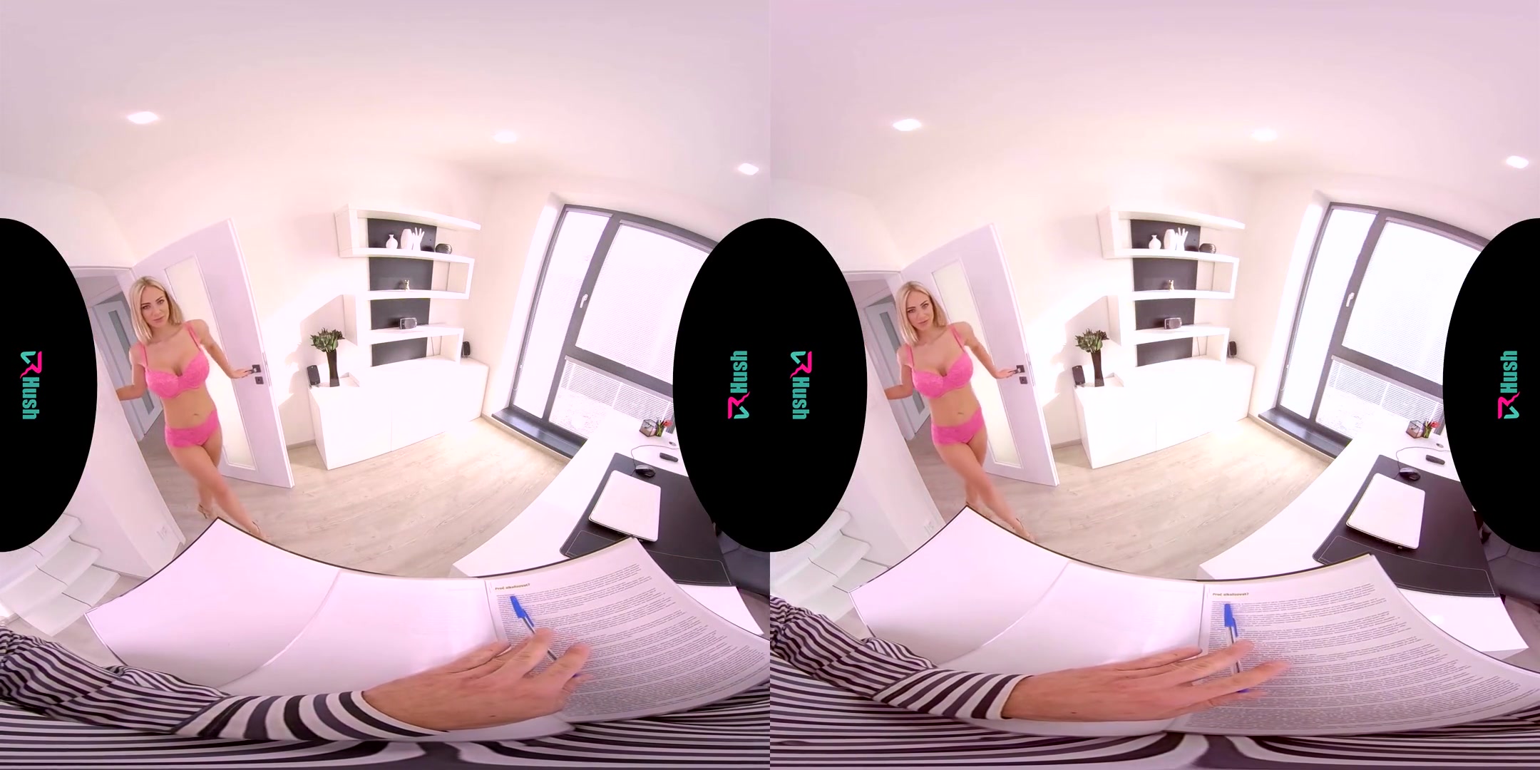 Natalie Cherie in Put Down Your Work For A Second! - VRHush