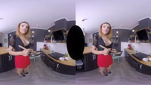 Nikki Vidic in Cocky Cook - SexLikeReal Shemale