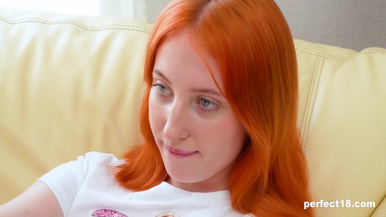 Emma Korti In Redhead Playing With Her Big Pussylips By