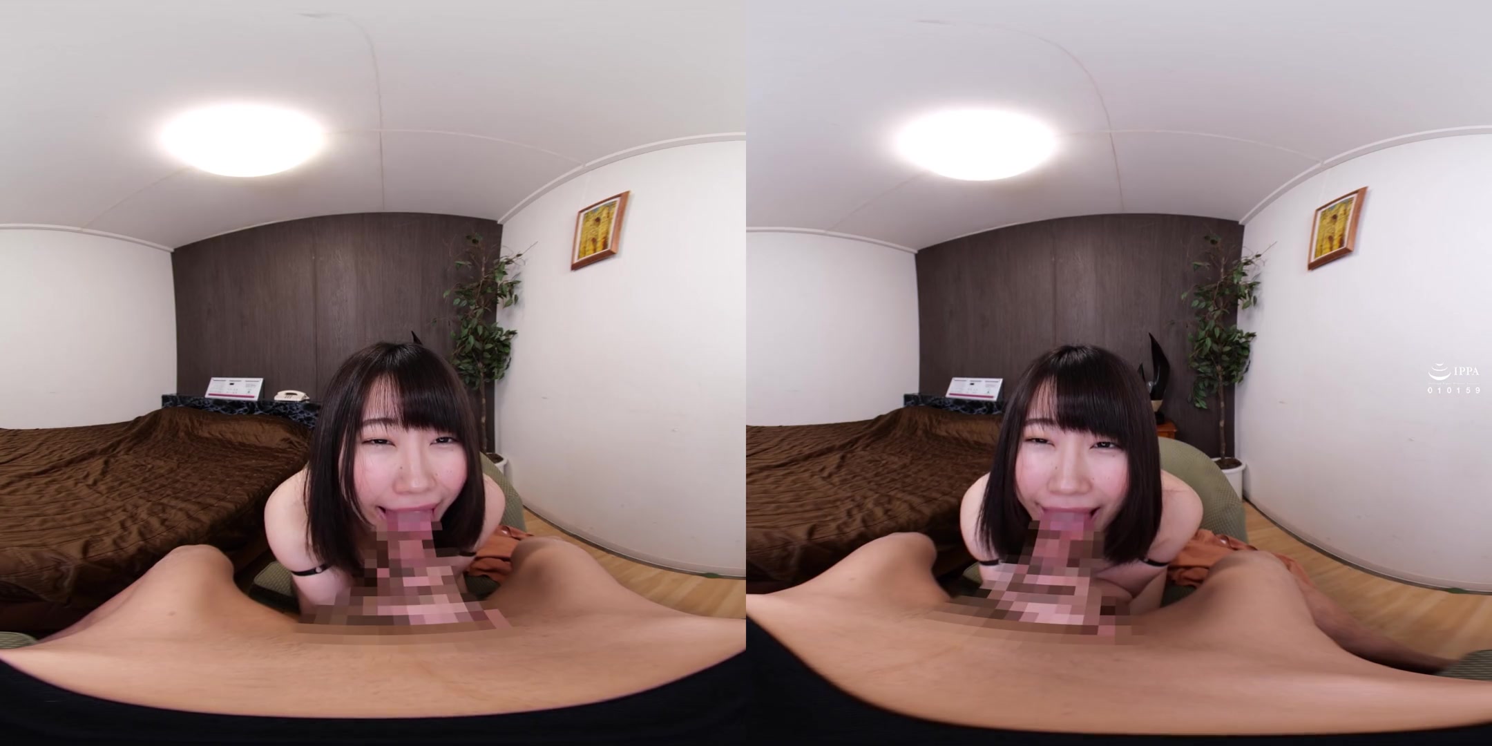Mutual Masturbation While Showing Her Tongue; JAV Idol Blowjob and Cumplay