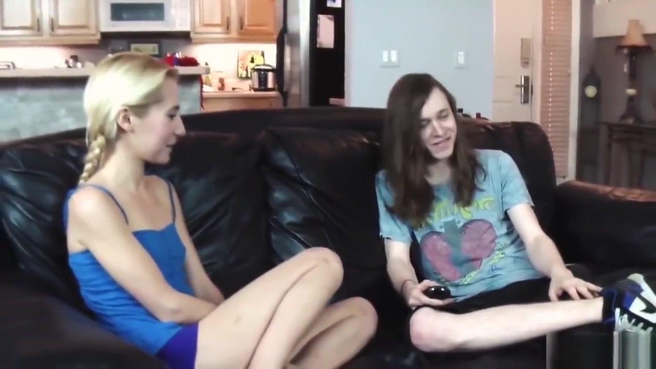 Little stepsister teen 18+ wants to see her Step brother's cock