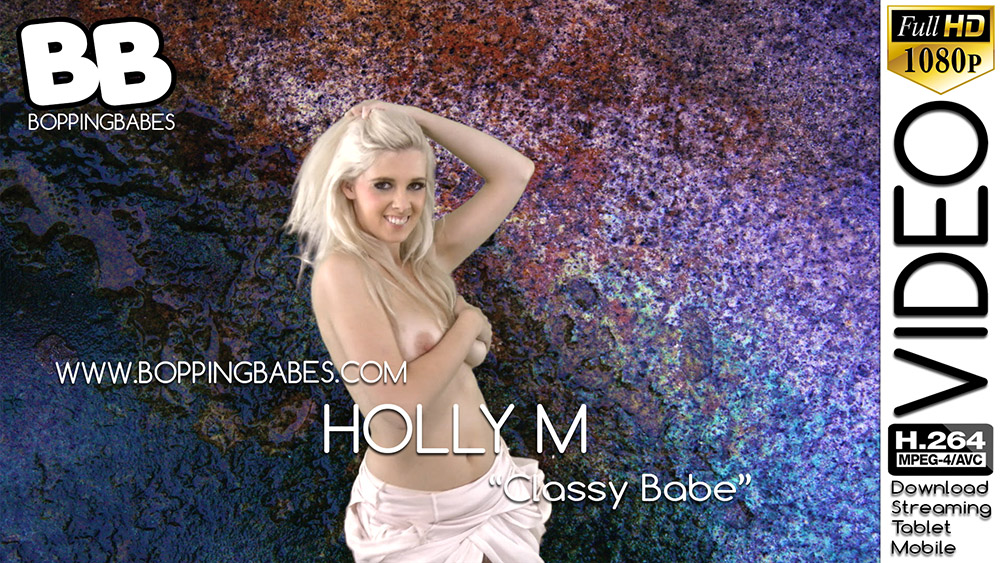 Holly M - Classy Babe - BoppingBabes