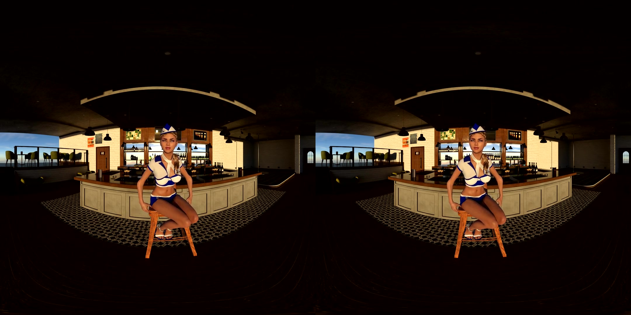 Fly With Me - CGI Porn Solo Babe - SkinRays - SexLikeReal
