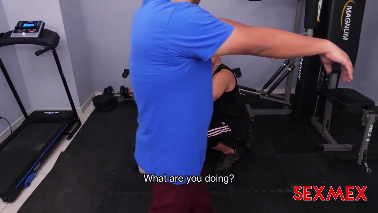 Horny Gym Trainer With Patricia Acevedo