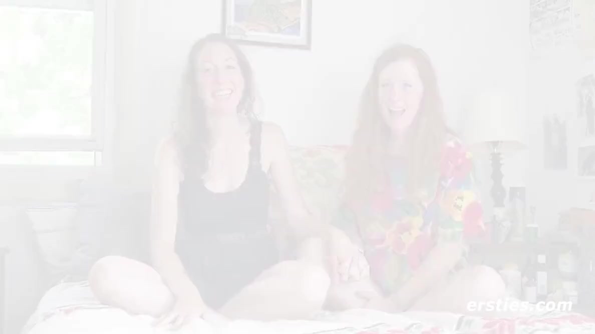 Real Couple Play With A Lesbian Strap On