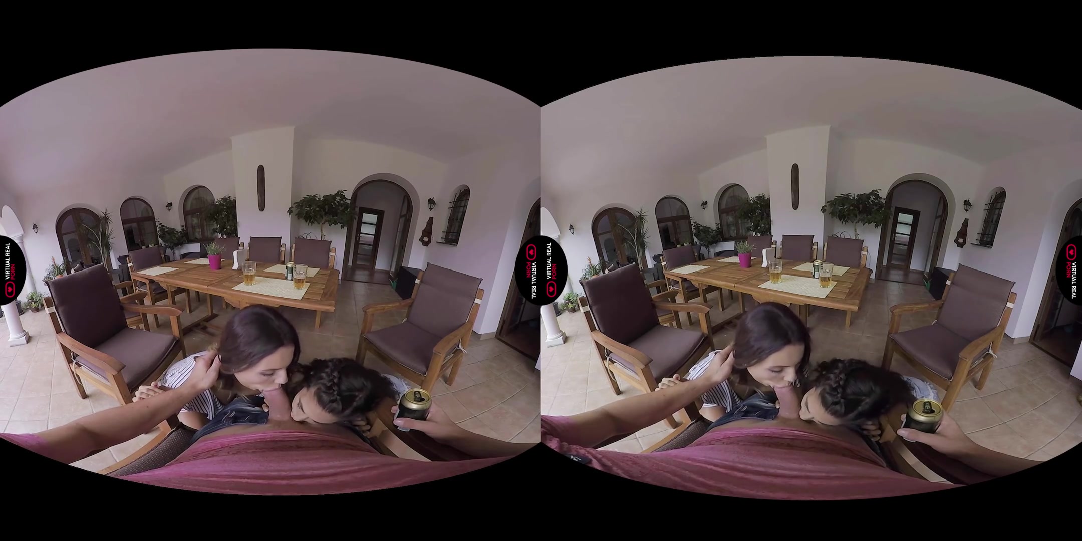 Heather Vahn & Vanessa Decker in Lesbian Couple - VirtualRealPorn