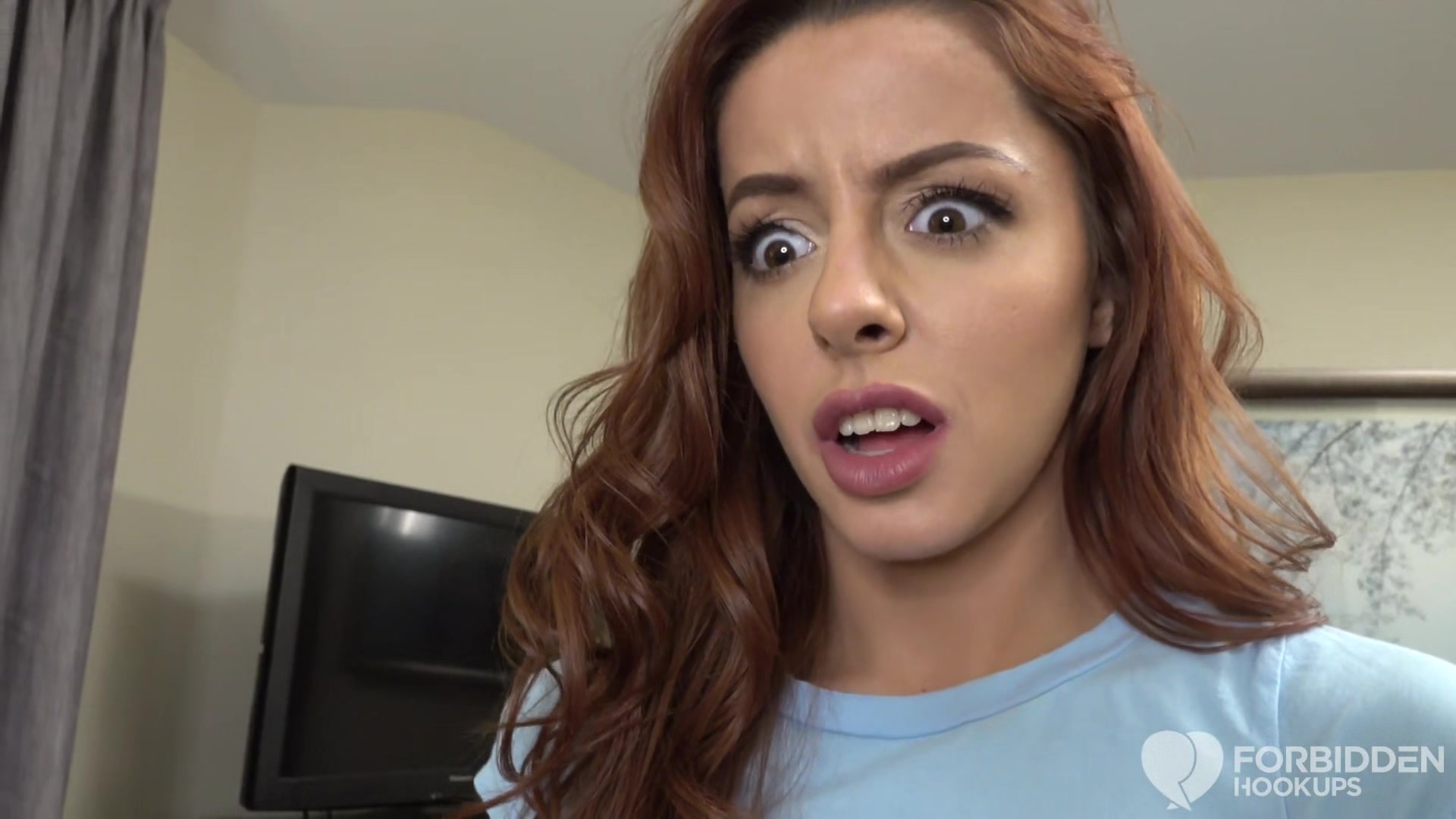 Forbidden Hookups : Sexy teen fucks her busty step-mom!