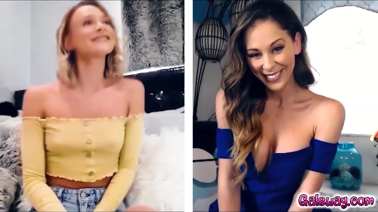 Cherie And Emma Fingers Each Pussies During Video Call