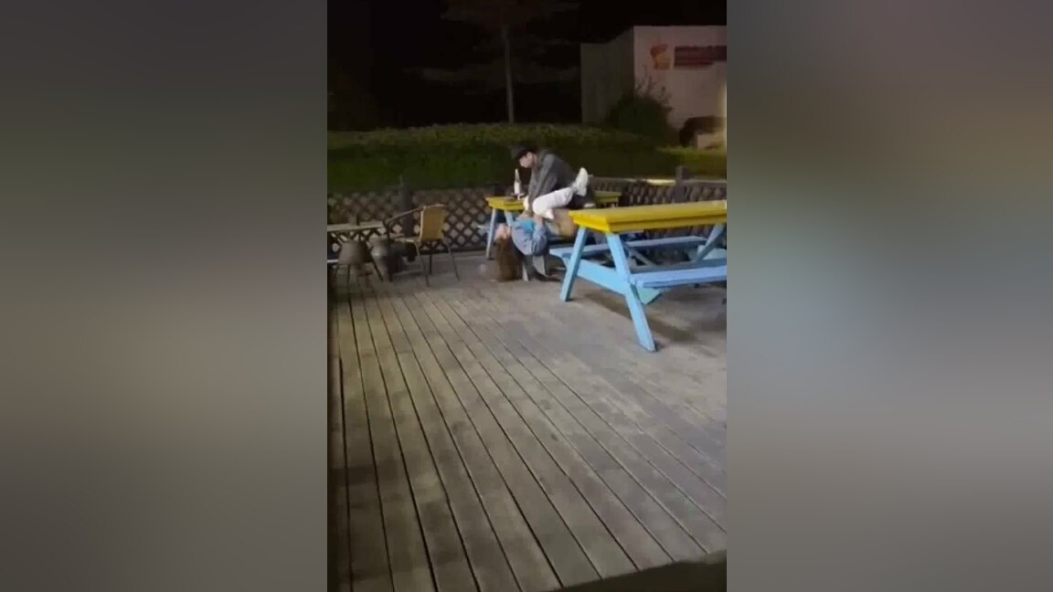 Beautiful young woman with short hair who is both temperamental and gentle gets a fuck.