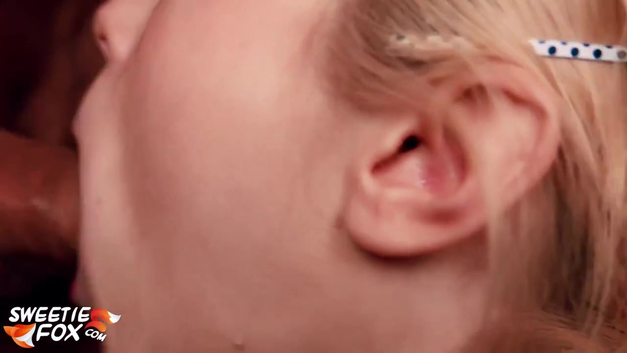 Cute teen 18+ Sloppy Deepthroat Cock And Cum In Mouth Closeup