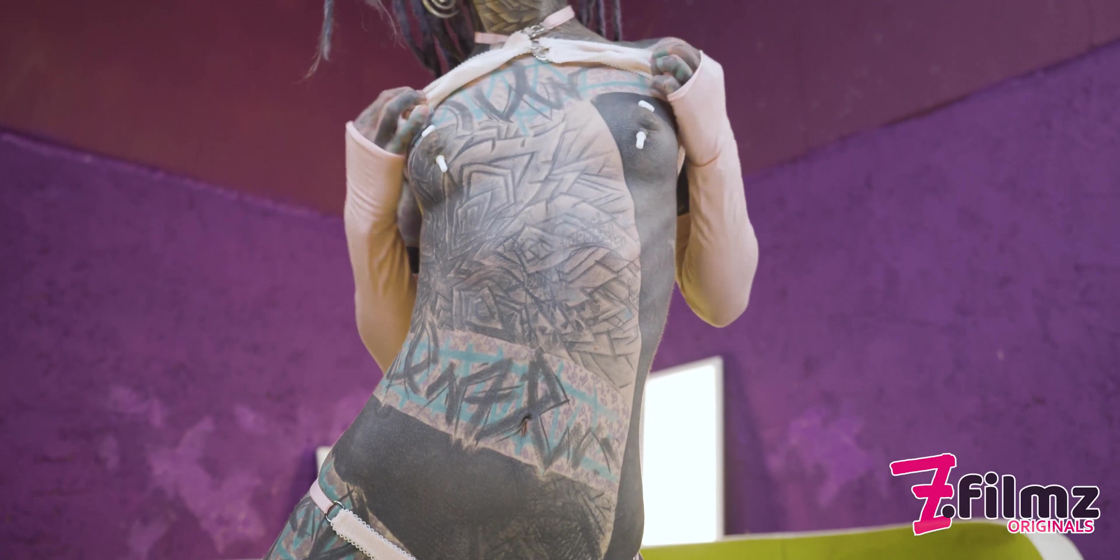 Heavily Tattooed Dap Threesome - Hardcore Anal Fuck