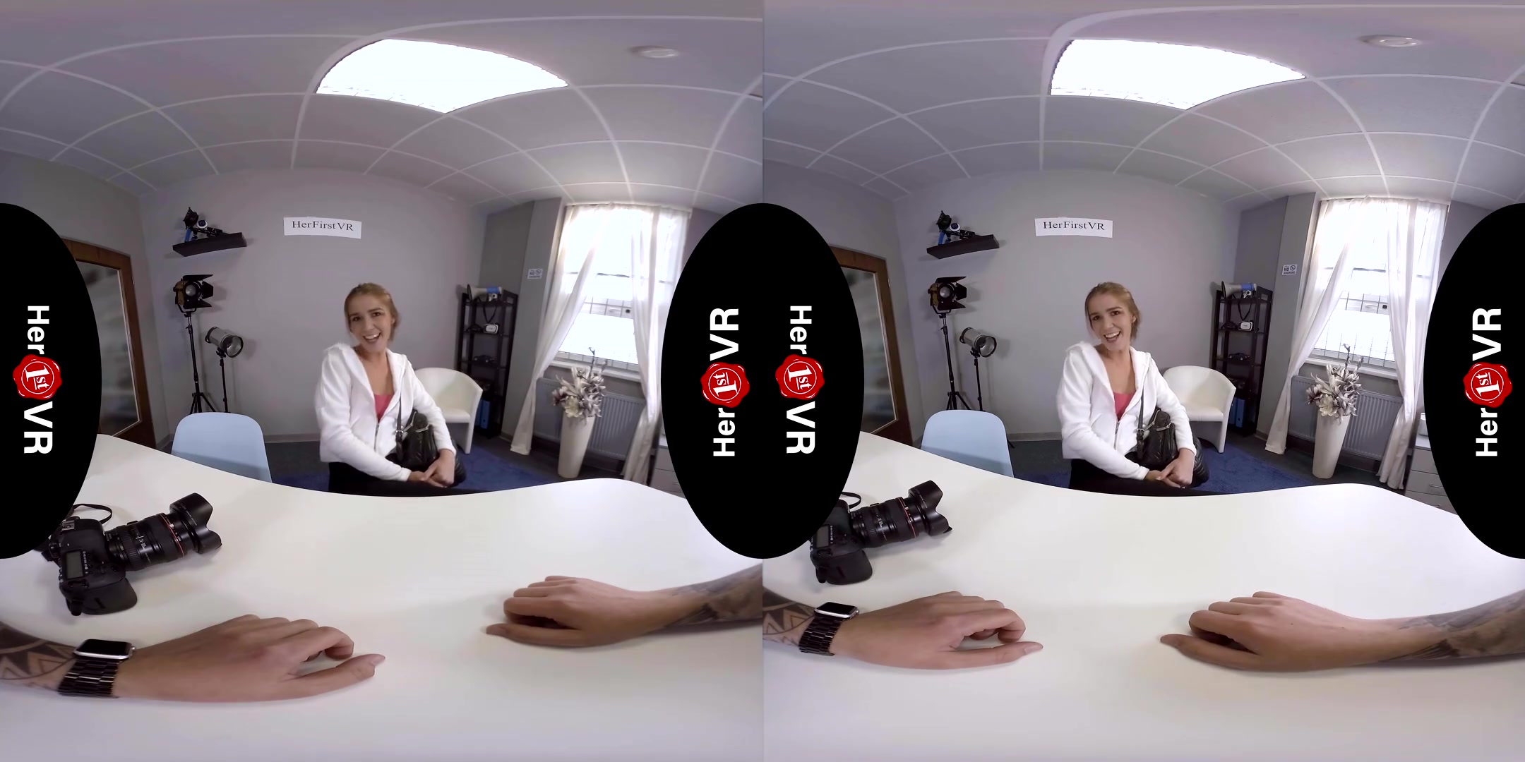 Alexis Crystal - VR Casting - Redhead POV Hardcore