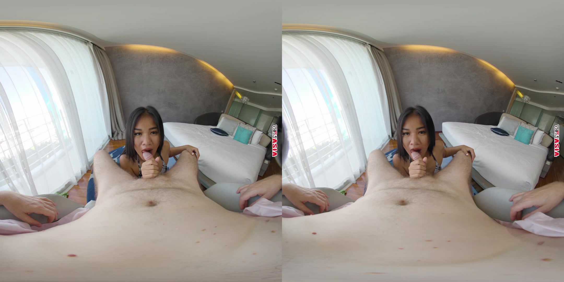 Sexy Asian Student Loves The Beach And A Good Foreign Cock
